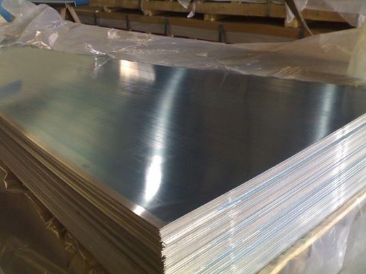 Custom 3000 Series Aluminum Sheet , Silver Anodised Aluminium Plate