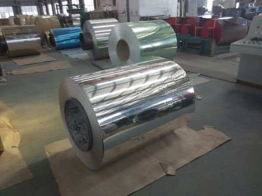 Customize Silver Mirror Finish Aluminum Sheet For Luggage Container