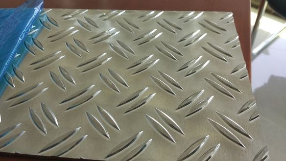 2 Bar Aluminium Checker Plate Sheet For Building Small Boat Floor