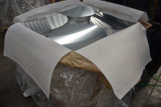 Deep Drawing Aluminum Round Plate , Aluminium Sheet Circle ISO9001 Certification