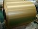 Brush Finish Gold Color Coated Aluminum Coil With High Corrosion Resistance